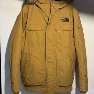 The North Face Men's Tan Puffer Jacket
